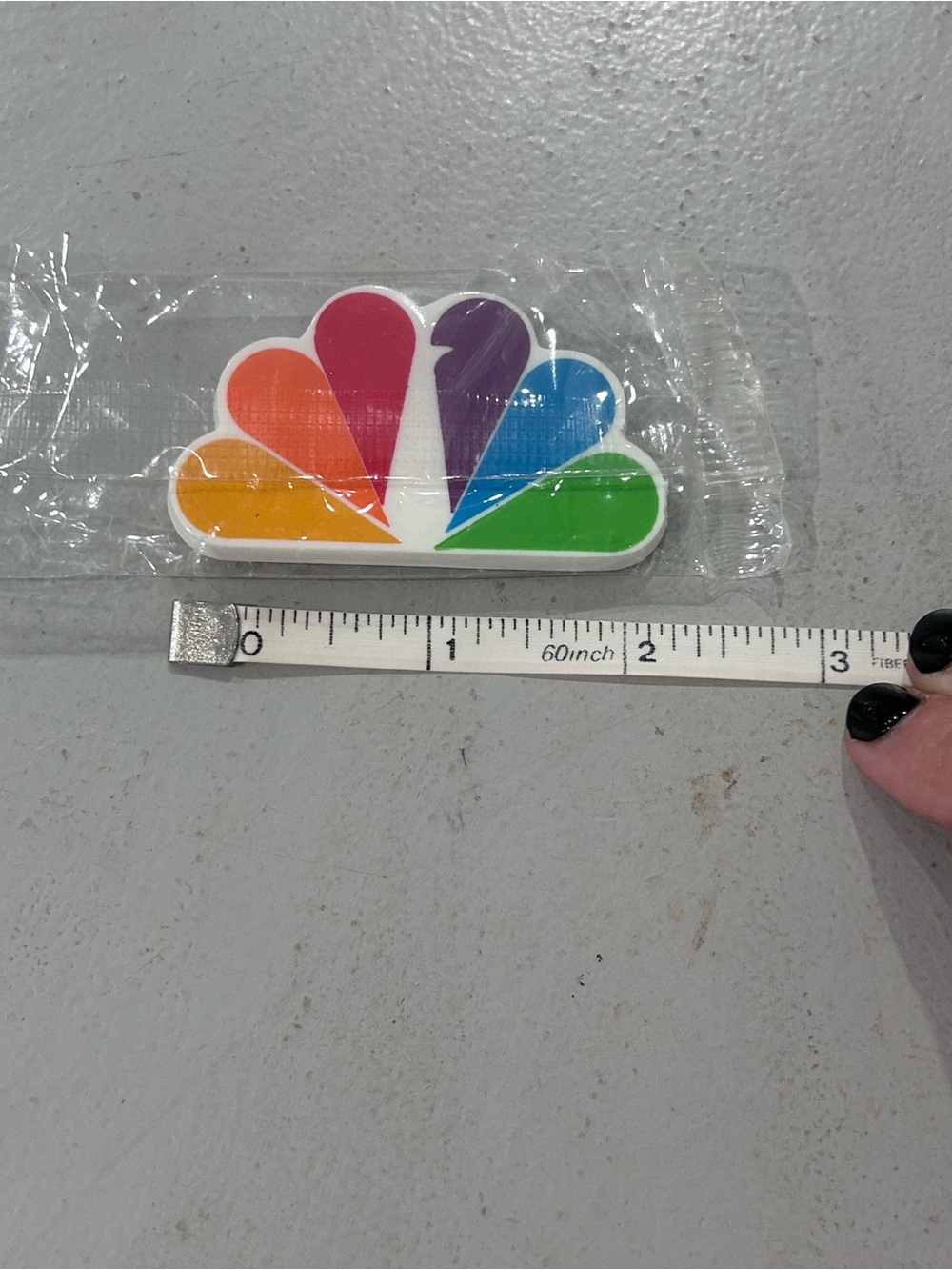 NBC Peacock Logo Magnets- Multicolor - Picture 3 of 3